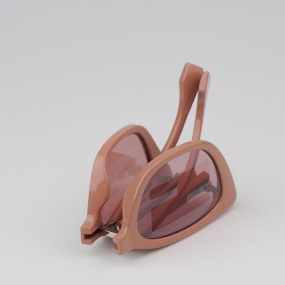 NEW Fendi FE40089I 72U FOLDING Pink Mirror Pattern Women Cat Eye Sunglasses - Picture 5 of 14